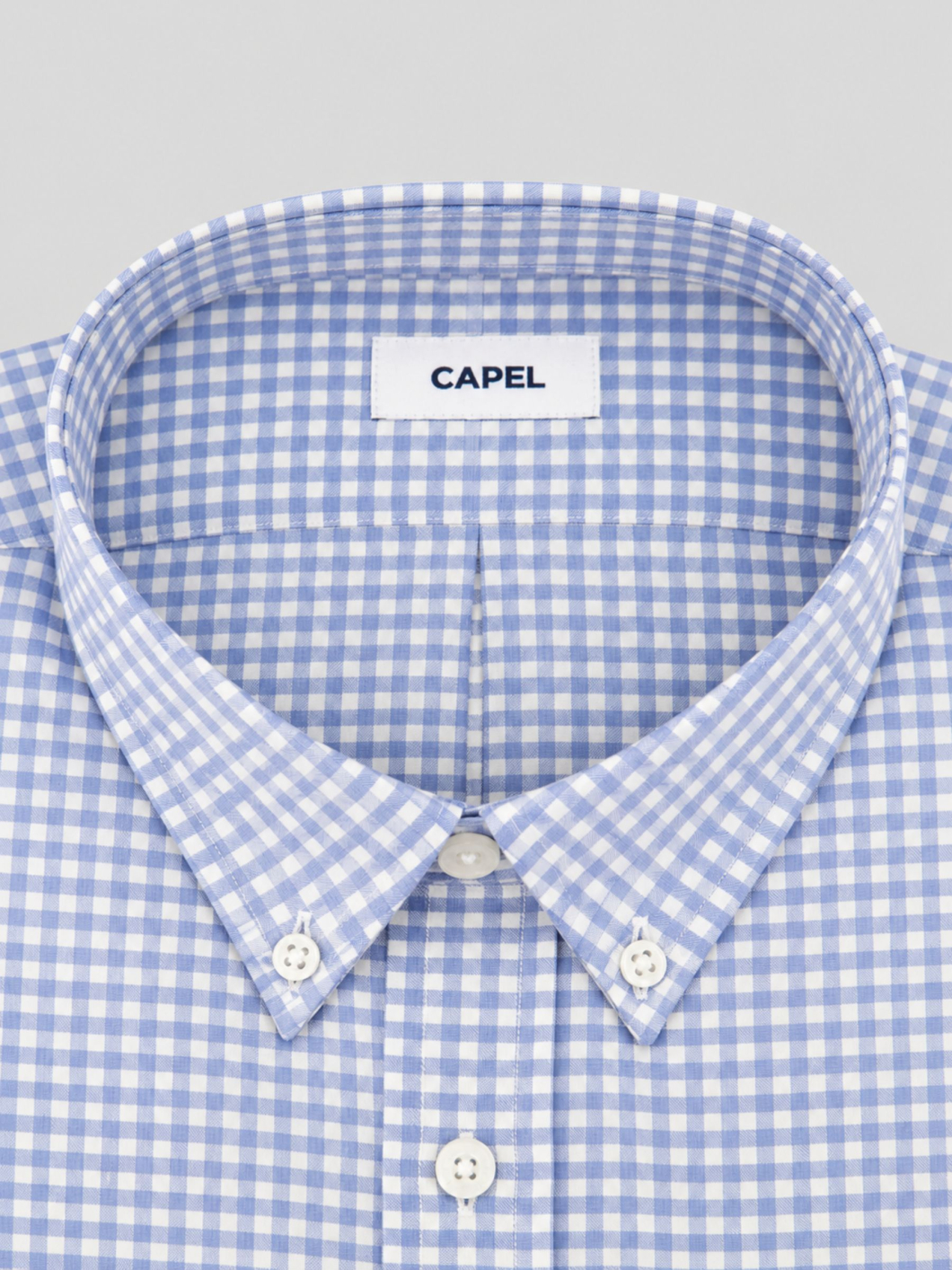Chemise Flanelle à Carreaux Ralph Grande Taille Bleue et Blanche