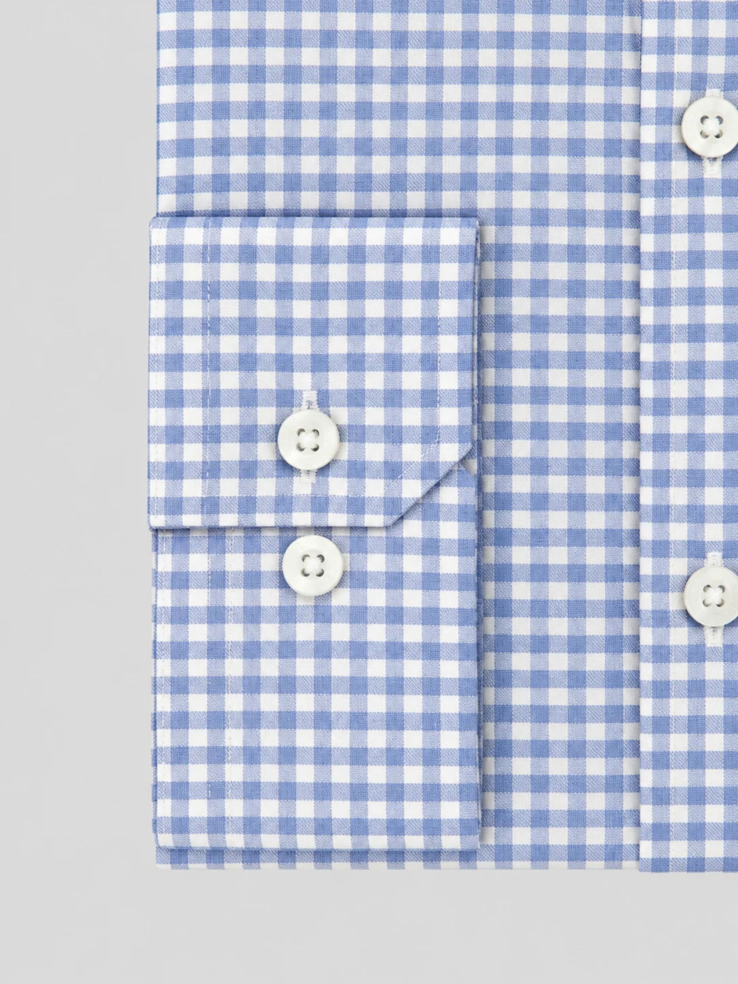 Chemise Flanelle à Carreaux Ralph pour Homme Grand Bleue et Blanche