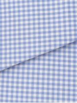 Chemise Flanelle à Carreaux Ralph pour Homme Grand Bleue et Blanche