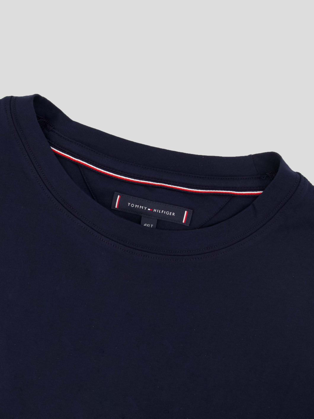 Tee-Shirt Logo Grande Taille Marine