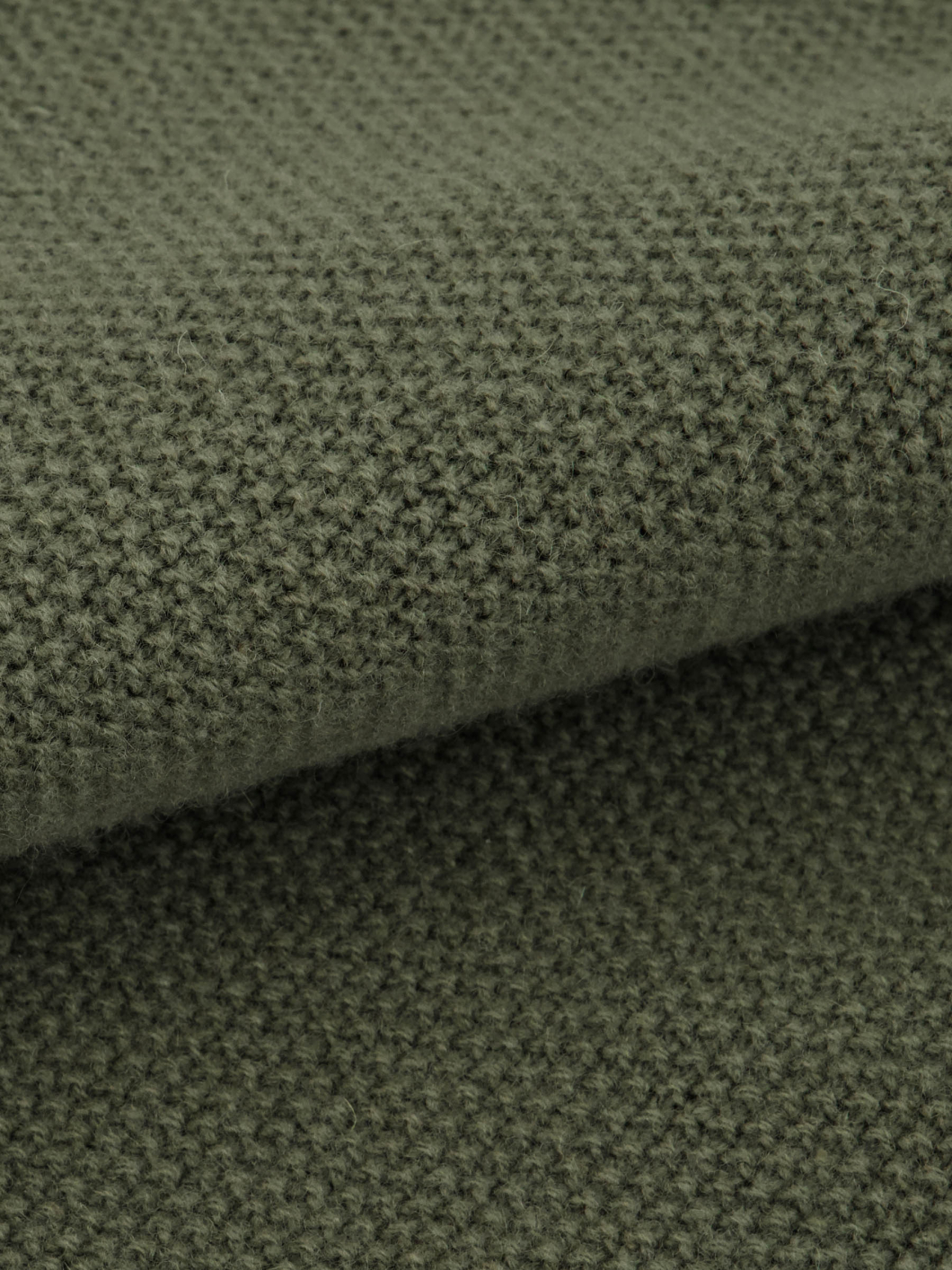 Pull Lambswool Col Rond Luca Grande Taille Vert