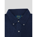 Chemise Maille Piquée Grande Taille Bleue