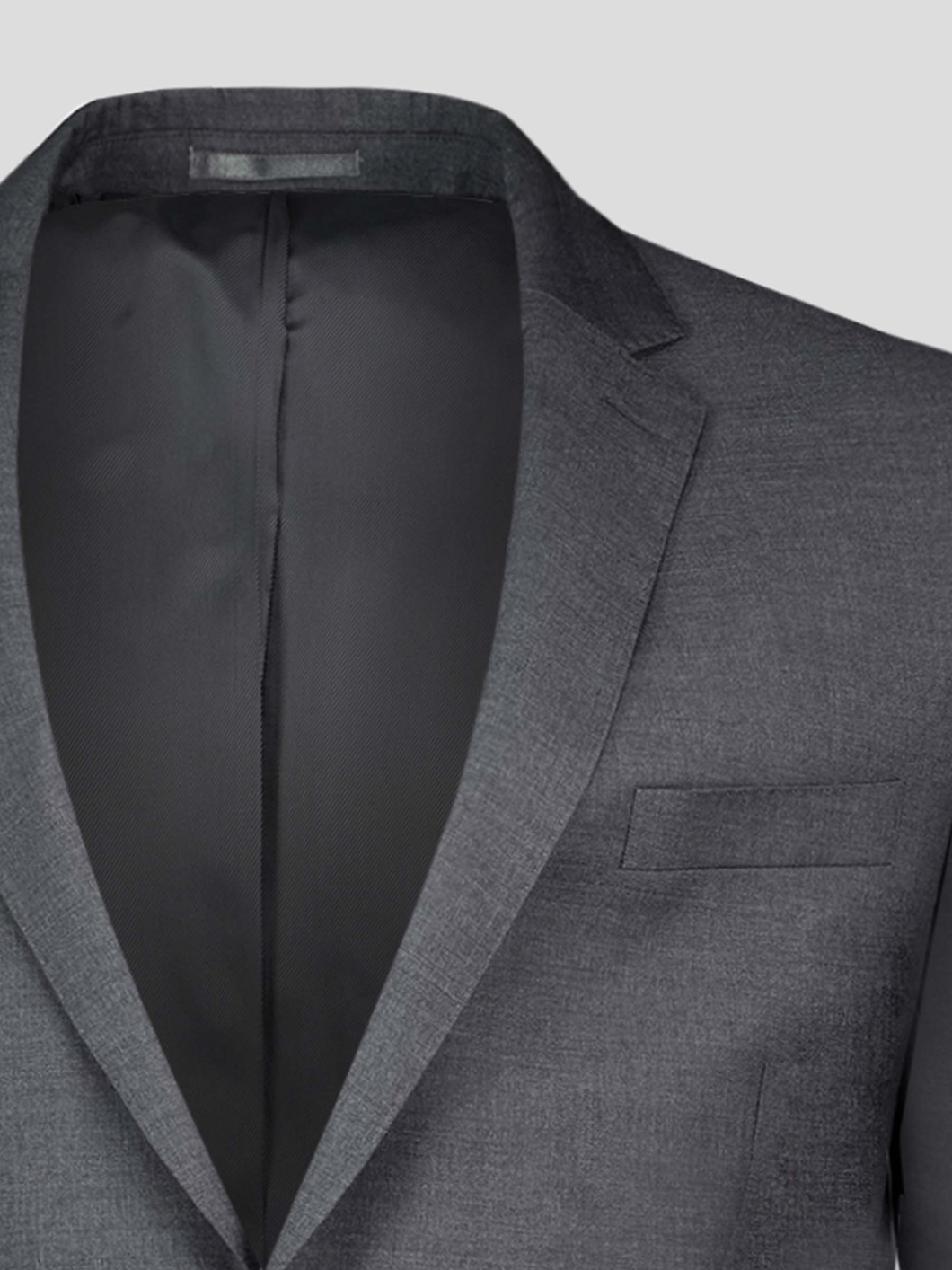 Costume 3 pièces Grande Taille Gris