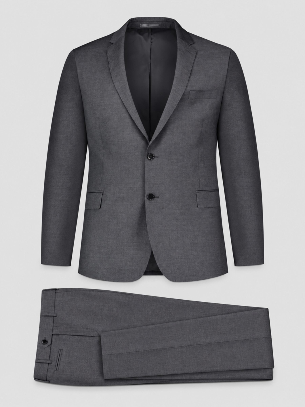 Costume 3 pièces Grande Taille Gris