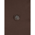 Polo Manches Longues Mercerisé Grande Taille Marron
