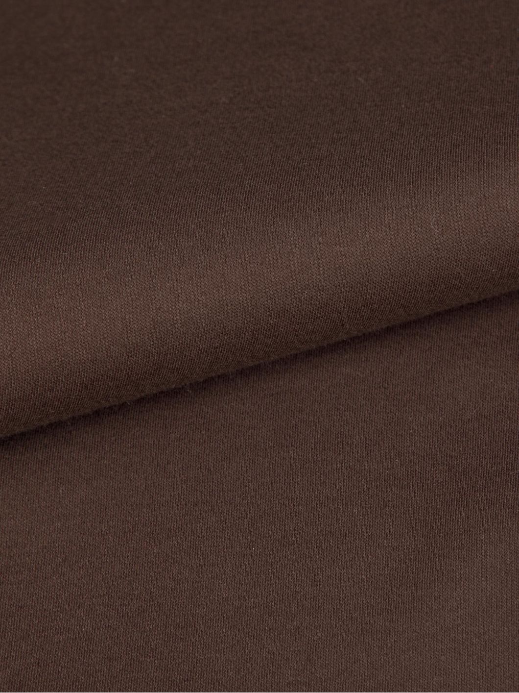 Polo Manches Longues Mercerisé Grande Taille Marron