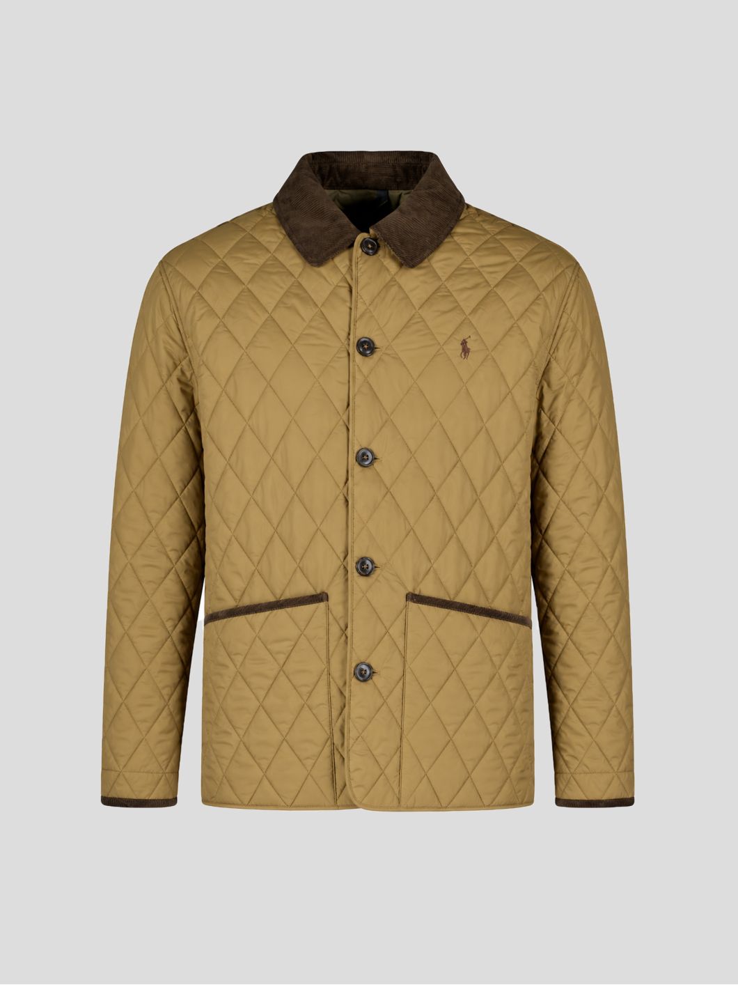 Veste Matelassée Grande Taille Marron Glacé