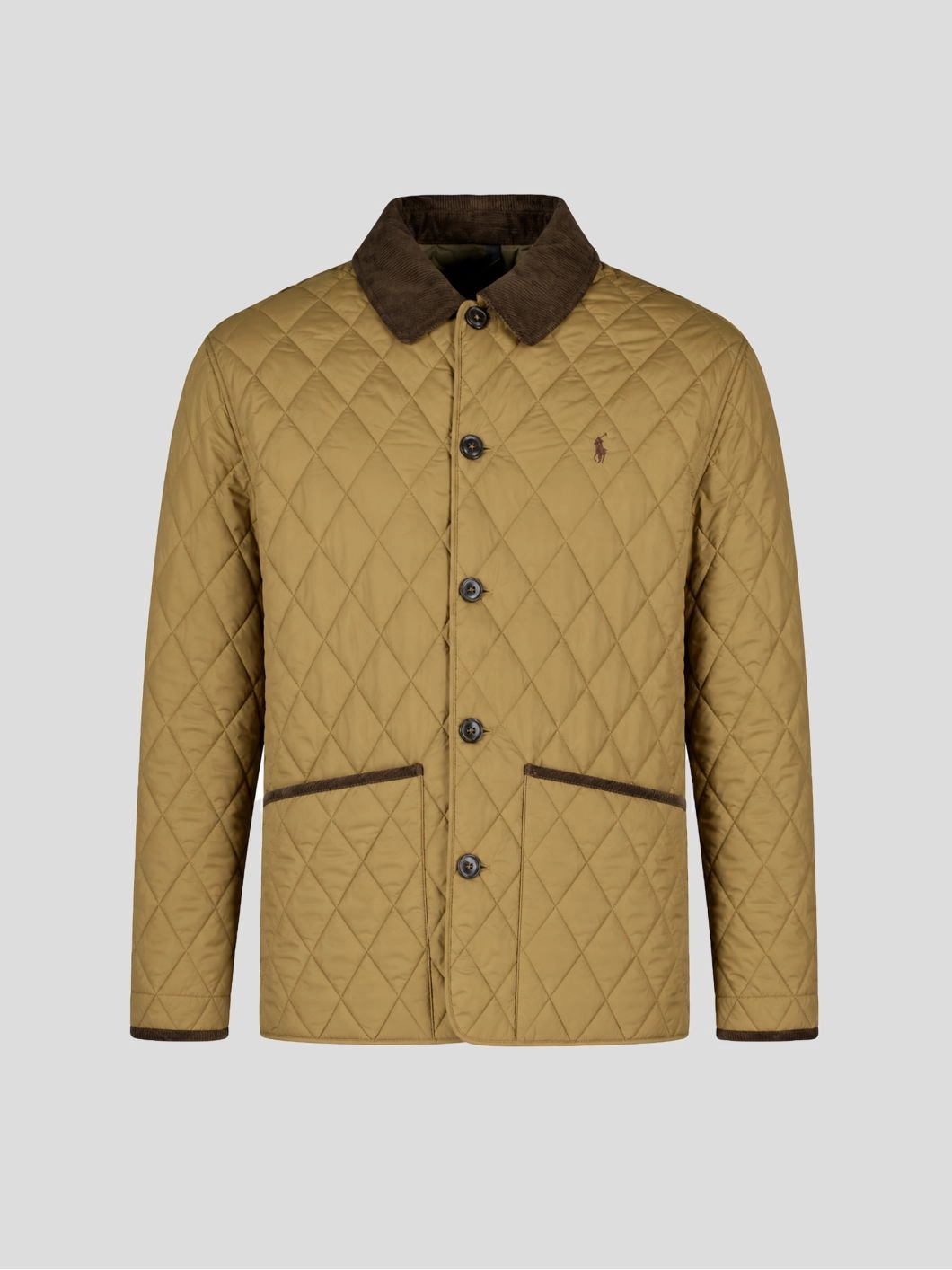 Veste Matelassée Grande Taille Marron Glacé