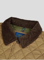 Veste Matelassée Grande Taille Marron Glacé