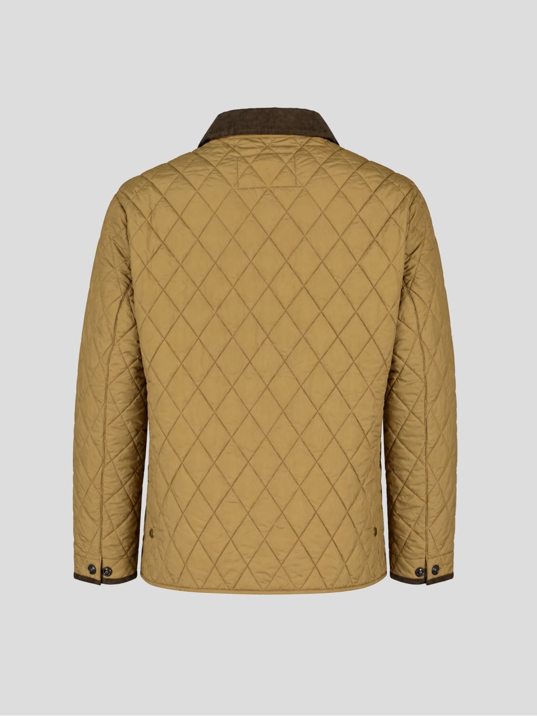 Veste Matelassée Grande Taille Marron Glacé