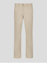 Pantalon Chino Twill Grande Taille Beige