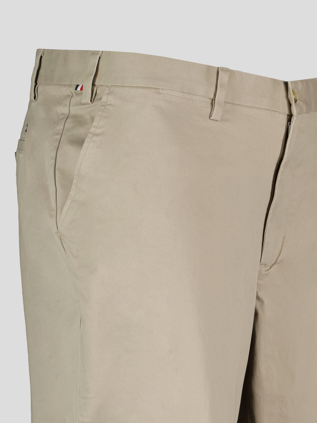 Pantalon Chino Twill Grande Taille Beige