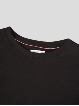 Tee-Shirt Manches Longues Grande Taille Noir