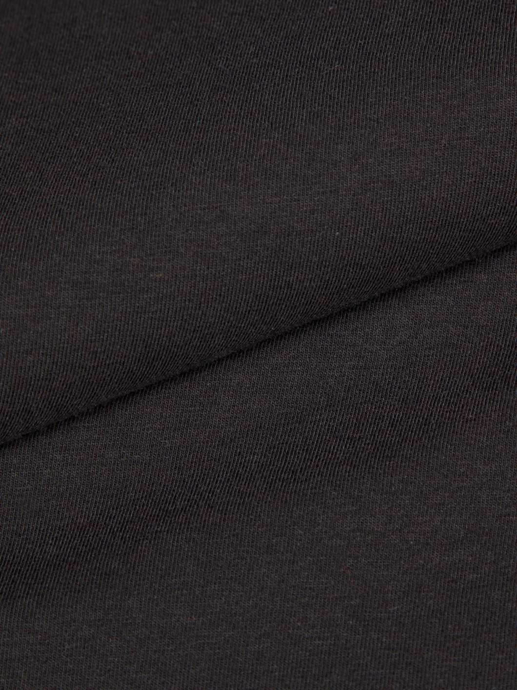 Tee-Shirt Manches Longues Grande Taille Noir
