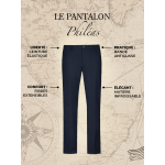 Pantalon Philéas Grande Taille Marine