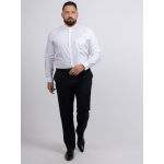 Chemise Col Mao Capel Paris Grande Taille