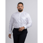 Chemise Col Mao Capel Paris Grande Taille
