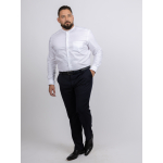 Chemise Col Mao Capel Paris Grande Taille