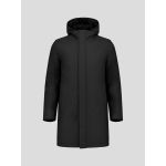 Parka avec Capuche Amovible Grande Taille Noire