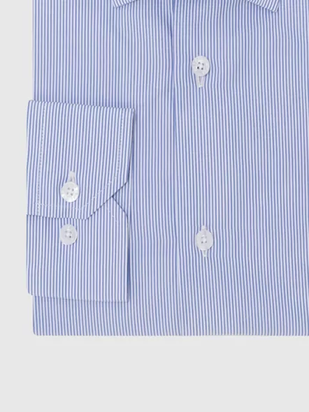 Chemise Slim Rayures Capel   Grandes Tailles