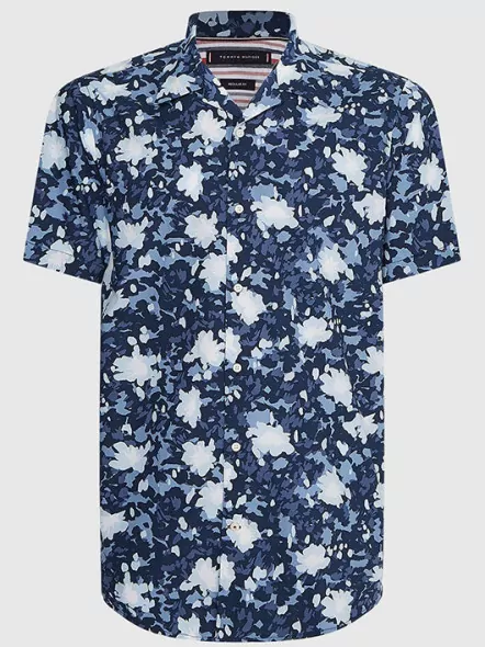 Chemise Fleurs Tommy Hilfiger Grande Taille