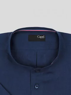 chemise col mao homme grande taille