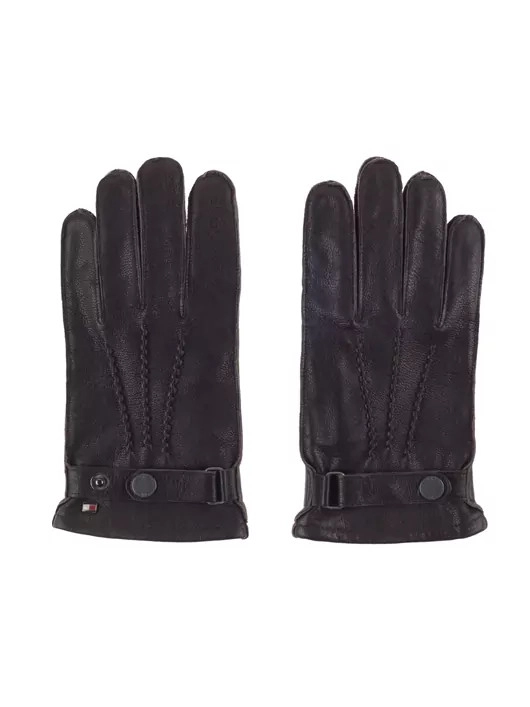gants en cuir pour homme Tommy Hilfiger