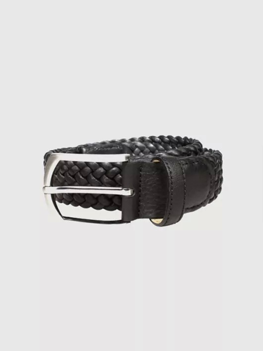 ceinture cuir tressé pour homme grande taille