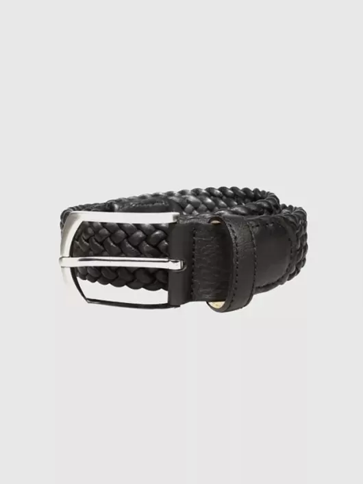 ceinture cuir tressé pour homme grande taille