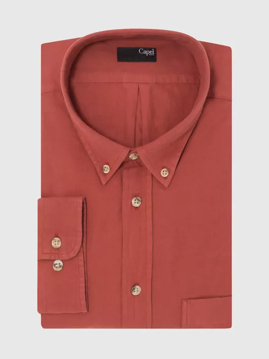 Chemise Flanelle Unie Capel Grande Taille