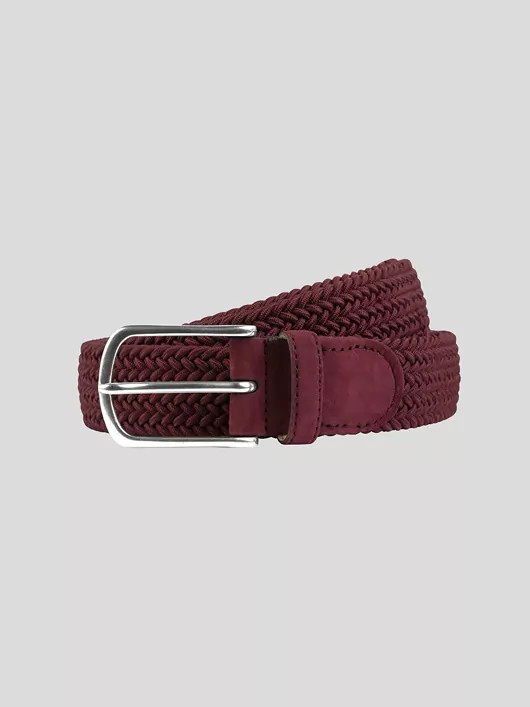 Ceintures bordeaux homme grande taille -