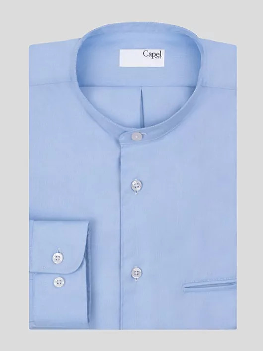 Chemise Col Mao Capel Paris Grande Taille