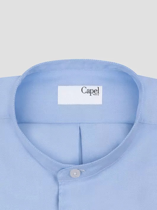 Chemise Col Mao Capel Paris Grande Taille