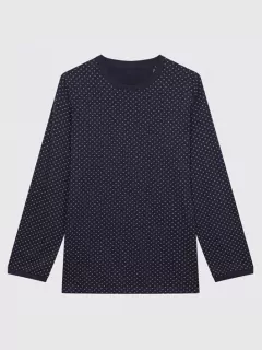 Pyjamas Coton marine homme grande taille -