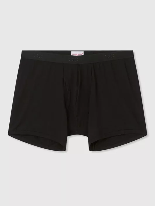 Boxer Noir Derek Rose Grande Taille