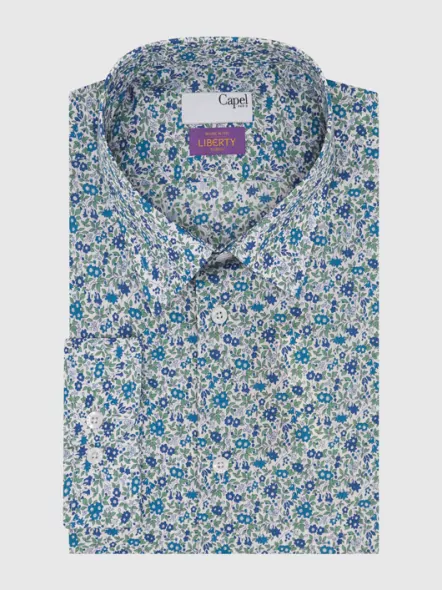 Chemise Tissu Liberty Grande Taille