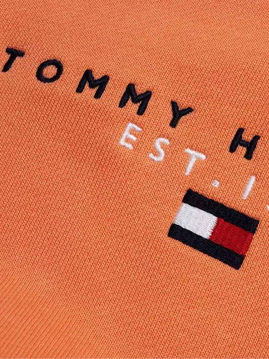 Sweat tommy hilfiger homme orange 2025