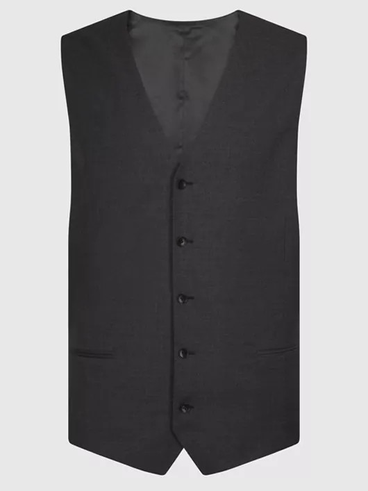 Gilet de costume separable homme grande taille