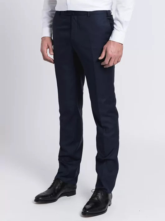 Pantalon de costume marine pour homme grande taille | Capel