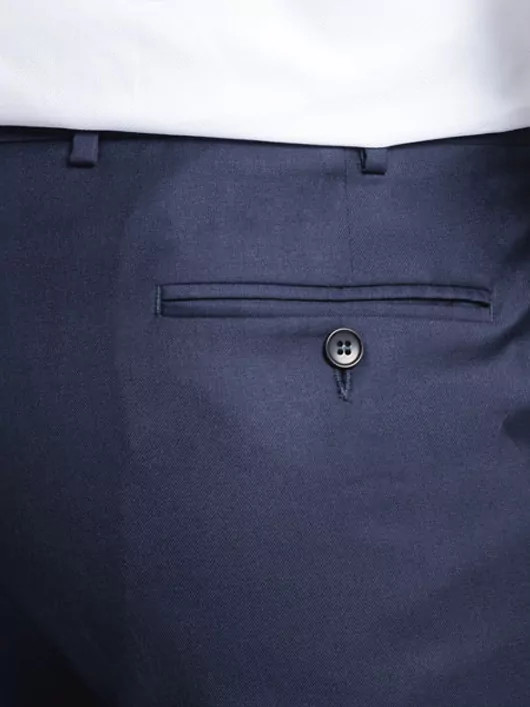 Pantalon de costume marine pour homme grande taille | Capel