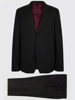 Costume Faux Uni Capel Grande Taille