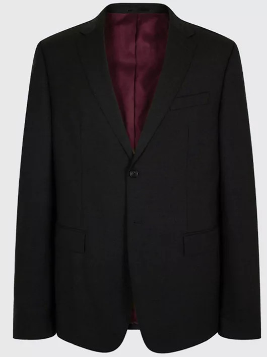 Costume Faux Uni Capel Grande Taille