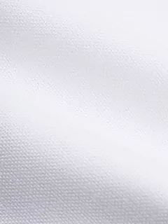 Chemise manches courtes blanche coton oxford homme grande taille | Capel