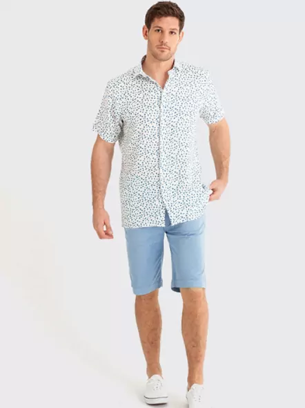 Bermuda Bleu Capel Grande Taille