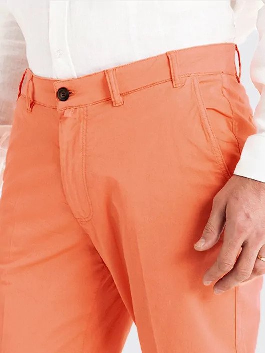 Bermuda Orange Capel Paris Grandes Tailles