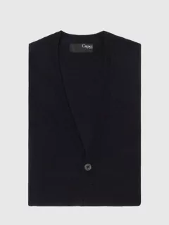 Gilet boutonné Uni Capel Grandes Tailles