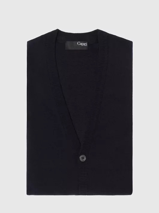 Gilet boutonné Uni Capel Grandes Tailles