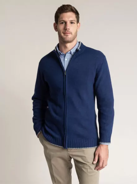 Cardigan Col Camionneur Capel Grande Taille