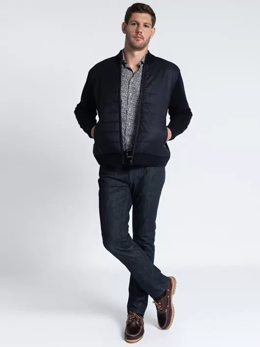 Cardigan Matelassé Zippé Capel Grande Taille