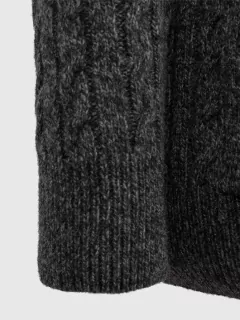 Cardigan Torsadé Col Châle Homme Capel Paris Grande Taille